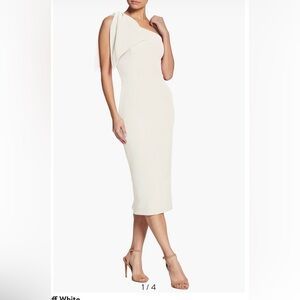 Dress The Population Tiffany One Shoulder Dress, Medium